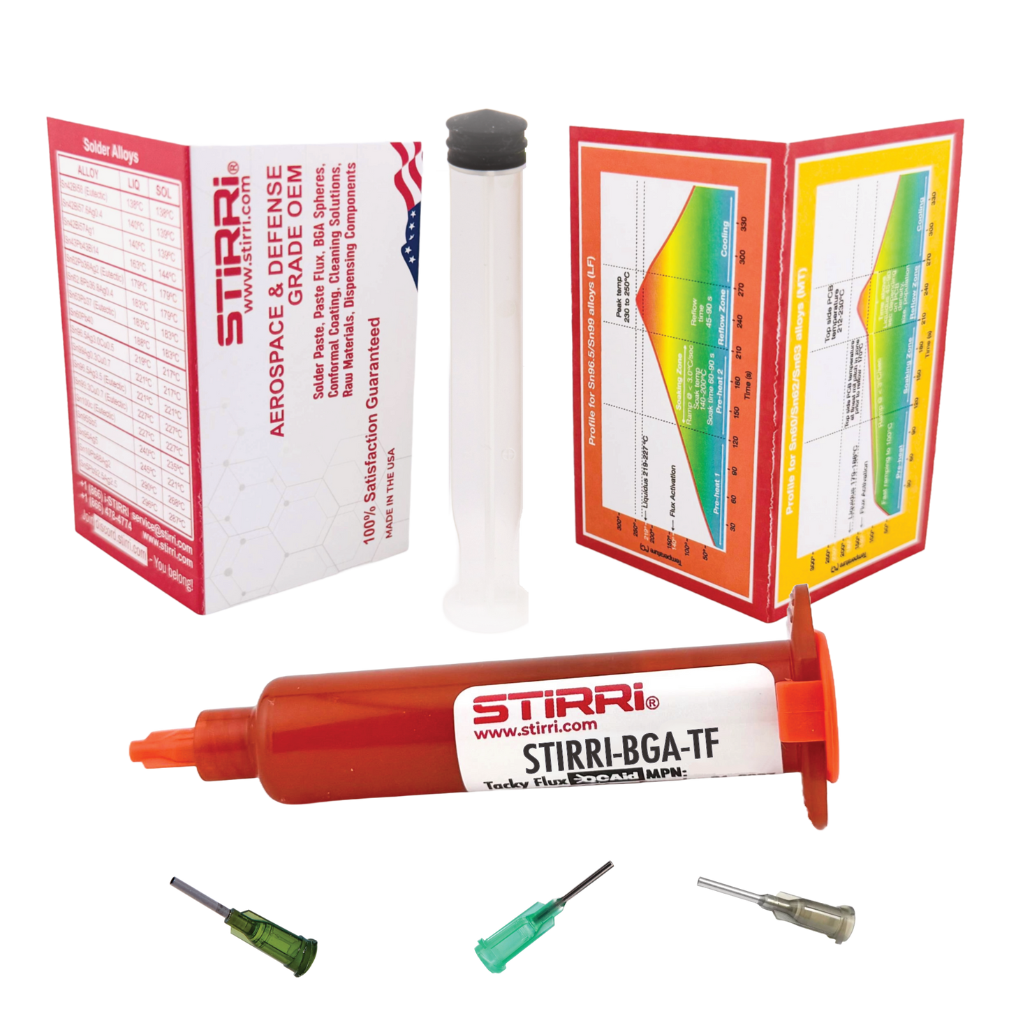 BGA-TF specialty no-clean tacky flux for BGA soldering (ROL0)