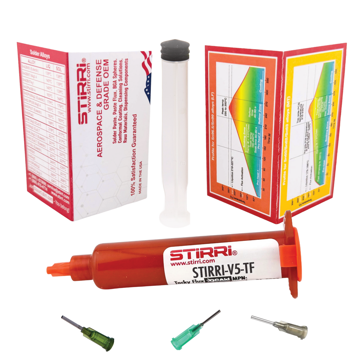 V5-TF (RC Sample 99a) – Universal No-Clean Halogen-Free Air-Free Soldering Tacky Flux for Advanced Electronics (ROL0)