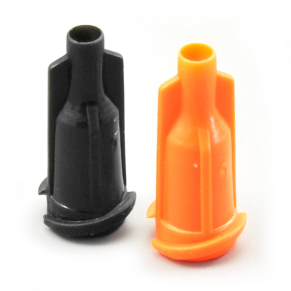 Syringe Barrel Helix Nozzle Tip Cap