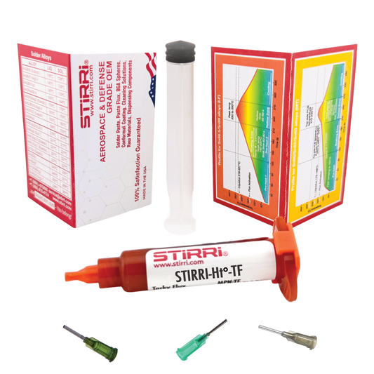 HT-TF specialty no-clean high temperature soldering tacky flux (ROL0)