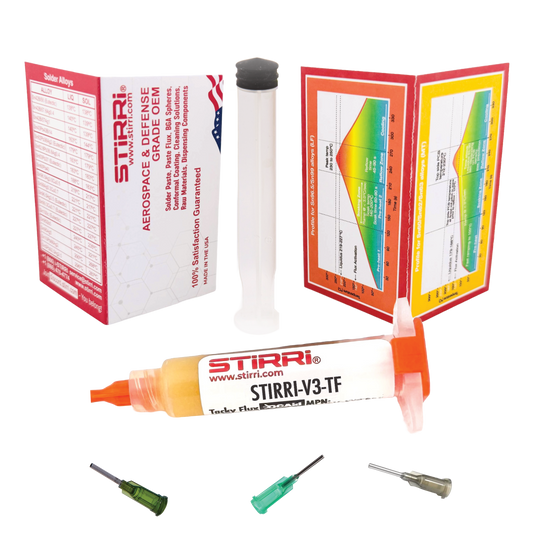 V3-TF – Universal No-Clean Tacky Flux with Halogen Booster (ROL0)